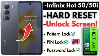 Unlock Infinix Hot 50 Hard Reset Screen Locks -Infinix Hot 50i Pattern Lock, PIN Password Without PC