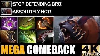 Crazy Angry Bear Ursa Warrior VS Mega Creeps - Epic Battle Fight Top Player Rank Dota 2