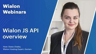 [Live] Wialon Webinars. Wialon JS API overview