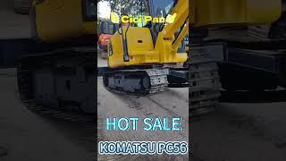 Used Mini Excavator Komatsu Pc56 Original Japan Digger