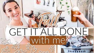 *new* FALL COFFEE, EXTREME DECLUTTER, CLEAN + COOK WITH ME  Get It All Done W/ME 2020 | MOTIVATION