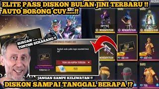 ELITE PASS DISKON ‼ | AUTO BORONG ELITE  PASS DISKON BULAN JUNI 2022 FREE FIRE TERBARU | EVENT FF