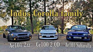 Ae100, Ce100 & Ae101 indus corolla 3 different variants full detailed  review