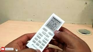 DAIKIN REMOTE: HOW TO USE & HOW TO SETUP