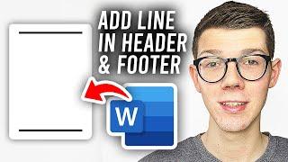 How To Add Line In Header & Footer In Word - Full Guide