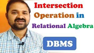 Intersection Operation in Relational Algebra || Examples || Queries || DBMS