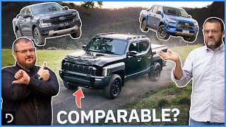 How Does The Kia Tasman Compare To The Ford Ranger & Toyota HiLux | Drive.com.au