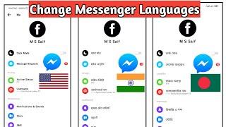 Change Facebook Messenger Language in 2023