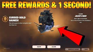 How To COMPLETE CURSED SAILS QUESTS CHALLENGES In Fortnite! (Free Rewards Challenges & Quests)