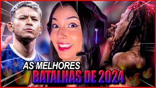 Reagindo a AS MELHORES BATALHAS DE 2024  | Cultura de Rima