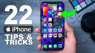 iPhone 13 - 22 Tips & Tricks for 2022- Secret settings & Hidden Features 