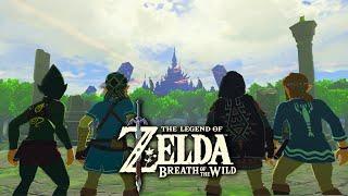 4 YouTuber Spielen zusammen BotW Durch!