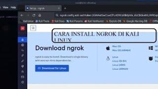 Cara Install Ngrok Di Kali Linux 2022.3