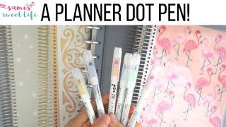 THE COOLEST PLANNER PEN | How to Make Checklists with Zig Clean Color Dot Pens + Planner Paper Tests