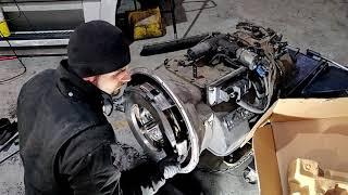 Eaton transmission and clutch removal