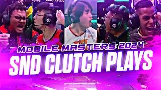 Mobile Masters 2024: Top 15 SND Clutch Plays and Ace Moments!