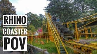 Rhino Coaster - West Midlands Safari Park (On-ride POV 1080p)