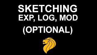 Singapore Sec 3 E-Math: (Optional) - Sketching Exponential, Logarithm, Modulus Functions