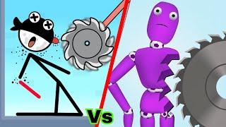 Destroy Bones: Smash vs STICKMAN Ragdoll Destruction Break - Funniest Walkthrough Android Gameplay