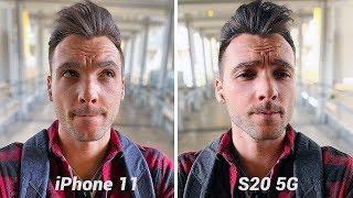 Samsung Galaxy S20 5G vs iPhone 11 Camera Comparison Test!