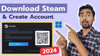 How To Download Steam on Laptop & PC, Windows 10,11 & Create Account?