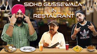 Sidhu Gussewala In Restaurant ft. Funny Malton | Mr.Param #sidhumoosewala
