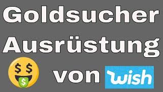 Goldwaschrinne faltbar, goldwaschen Ausrüstung kaufen im Wish Shop? Ausrüstung zum Goldwaschen