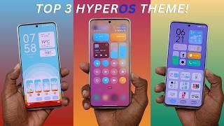 TOP 3 HyperOS THEMES You MUST TRY on Redmi & Poco Devices (Ep-4)