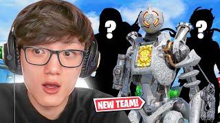 MY NEW APEX LEGENDS TEAM...