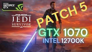 Star Wars Jedi Survivor - GTX 1070 | 1080p | 1440p