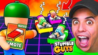 ASÍ FUNCIONA el NUEVO EMOTE *DORMIR* de STUMBLE GUYS! 