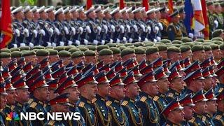 President Putin warns the West that Russian forces are combat ready at Victory Day parade