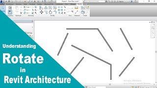 How to Rotate in Revit: Understanding Rotate Tool in Revit-Learn Revit Architecture-Mastering Revit