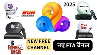 NEW FREE CHANNEL || FTA ENTERTAINMENT CHANNEL ON TATA PLAY AIRTEL DTH DISH TV D2H AND DD FREE DISH