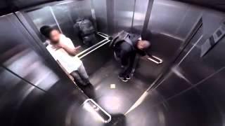 Fart on the elevator