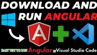 How to Setup and Run Angular App in Visual Studio Code | Angular Project