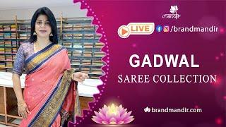Gadwal Sarees Collection | WhatsApp Number 733 733 7000 | Brand Mandir Sarees LIVE