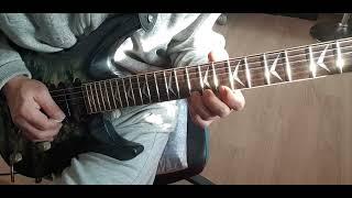 B B  King Style Slow Blues  Jam in Am (guitar flet Practice, EX.)