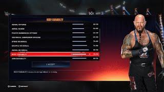 WWE 2K24 | Luke Gallows Updated Realistic Base Superstar Settings