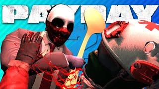 CLOWNS ROBBING BANKS WITH SPOONS | Payday 2