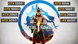 Mortal Kombat 1 : RX 6600 | RTX 2060s, 2060 | GTX 1660s, 1660 Ti | GTX 1050 Ti | GTX 1650