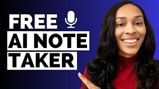 This FREE AI Note Taker Is AMAZING | Instant Speech To Text