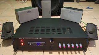 ampli DUAL MODE,buat music enak banget,buat nonton cinema joss menggelegar.