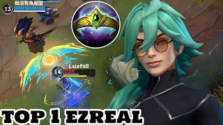 Wild Rift Ezreal - Top 1 Ezreal Heartsteel Skin Gameplay Rank Master