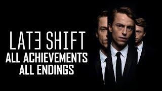 Late Shift - Let's Play - "Full Run, All Achievements/Trophies, All Endings" | DanQ8000