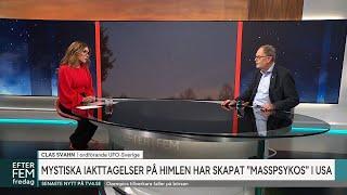 Mystiska drönare skapar “hysteri” i USA | Efter fem | TV4 & TV4 Play