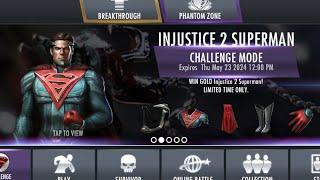The Return of Injustice 2 Superman... and Skopos? (Part 1 - Challenge Mode + Pushups)