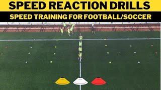 Speed Reaction Drills For Soccer/Football | Speed Training