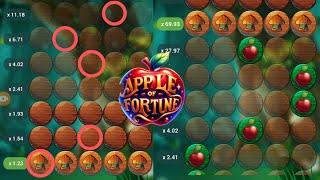 5 schéma apple of fortune pour gagner de l'argent sur 1xbet