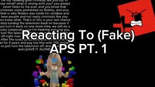 Reacting To (Fake) Anti Piracy Screen PT. 1